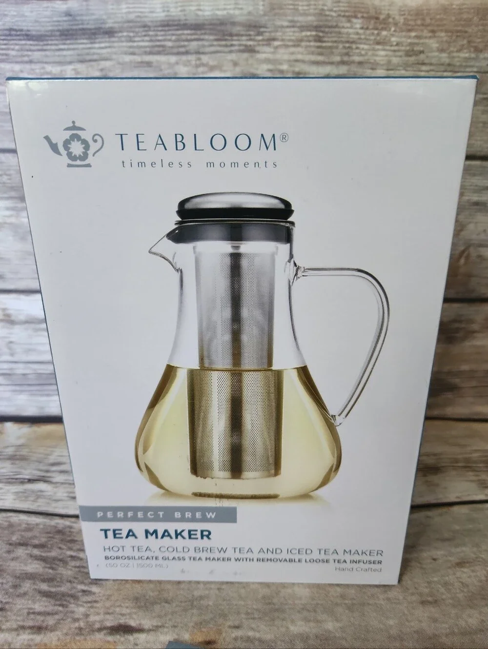 Teabloom Perfect Brew Hot, Cold Brew, and Ice Tea Maker